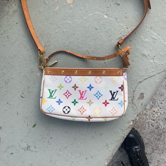Luis Vuitton multi color pochette - Picture 6 of 16
